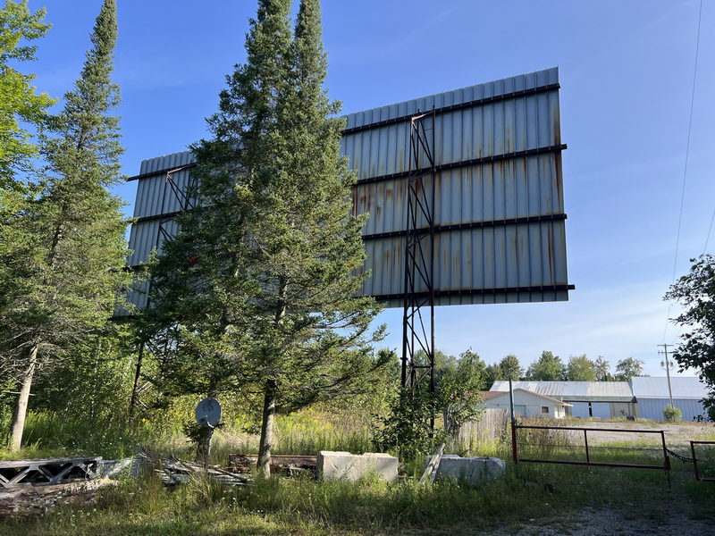 Northwoods Drive-In Theatre - Aug 21 2024 (newer photo)